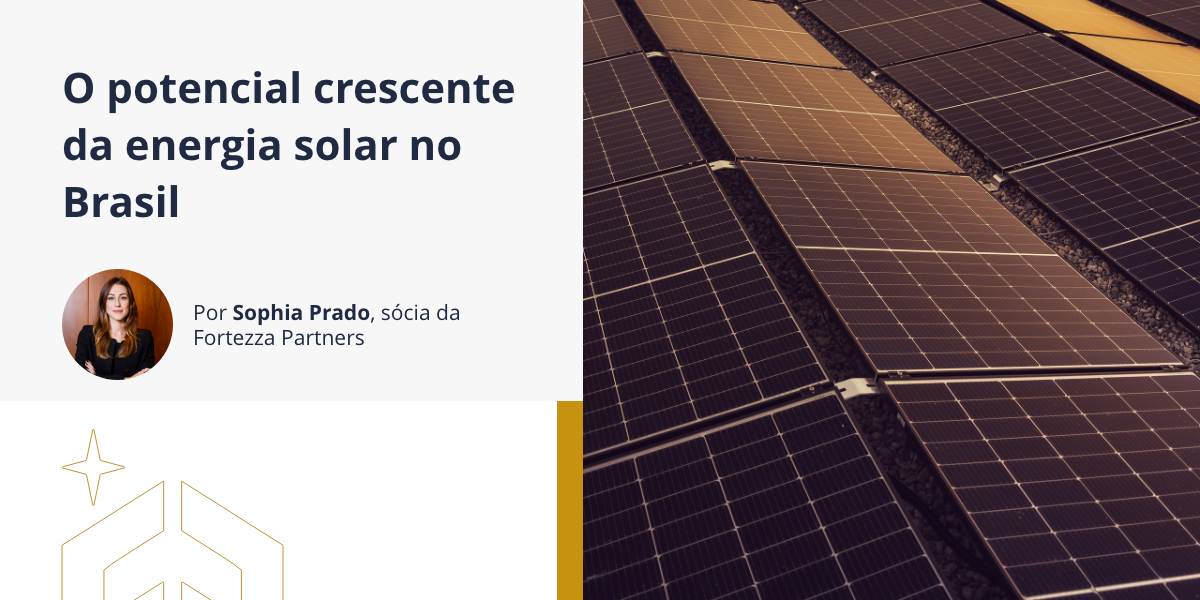 O potencial crescente da energia solar no Brasil